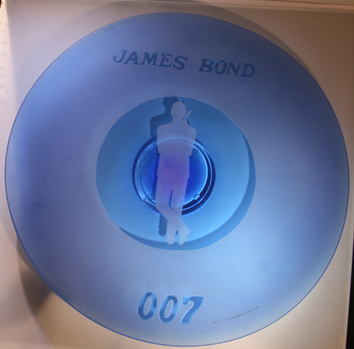 Glass 007 design  James Bond Limited Edition