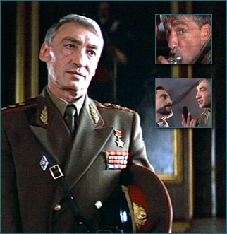 General Ourumov in Goldeneye actor: Gottfried John 