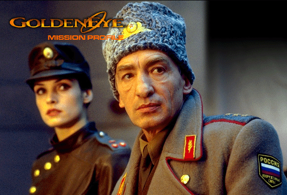 General Ourumov in Goldeneye actor: Gottfried John 