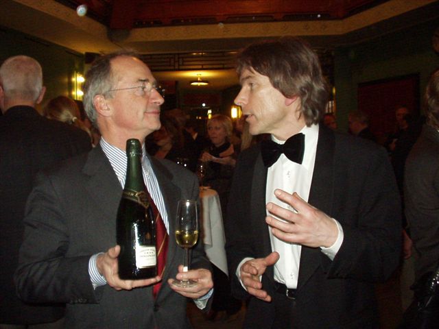 Ghislain de Montgolfier with James Bond  Gunnar Schäfer