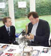 Gunnar talk to Richard in Pinewood studios 21/11-2004