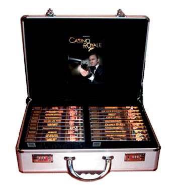 James Bond 007 - Attache Case (40-disc Box) Limied Edition