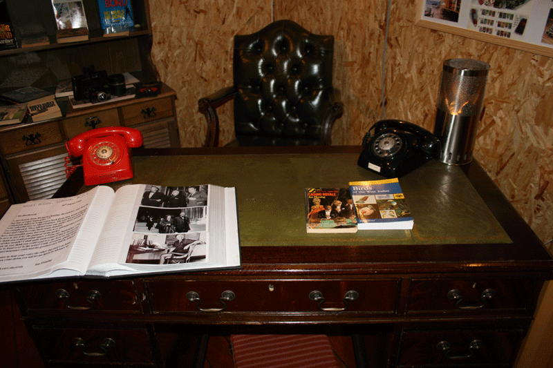 James Bond Ian Flemings Office M in The James Bond 007 Museum 