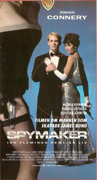 Spymaker - The Secret Life Of Ian Fleming (1990) VHS ~ Jason Connery
