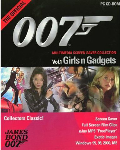 The Official 007 Multimedia Screen Saver Collection Vol 1 Girls n Gadget