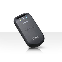  VAIO .UX Bluetooth  GPS Recevier. Hit the open road for your next mission and leave your maps at home. Using this Bluetooth GPS receiver2, you can turn your UX Micro PC into a portable navigation assistant.