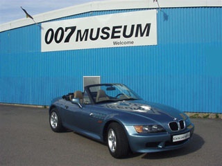  BMW Z3:an frn Bondfilmen "Goldeneye" 1995.