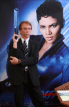 Halle Berry with James Bond Gunnar Schäfer
