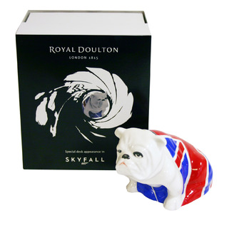 Royal Doulton Bulldog Jack Collectors Edition James Bond 007 Skyfall 2012