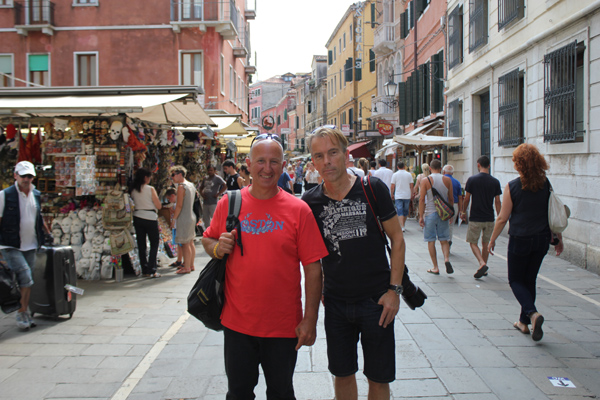 Ettore and James Bond in Venice