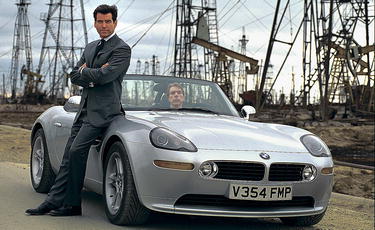 See movies and clips from BMW z8,In 2002, Pierce Brosnan will make his fourth appearance as 007 in Bond 20. The Brosnan films have become the most successful in the James Bond series, grossing over a billion dollars since he took over the role with GoldenEye in 1995, followed by Tomorrow Never Dies (1997), The World is Not Enough (1999) and Die Another Day (2002).  ,Pierce Brosnan is one of films most varied, adventurous and skilled dramatic actors. He recently expanded the range of his filmwork by launching his own production company, Irish DreamTime, and produced and starred in the companys first studio project, The Thomas Crown Affair. The company recently completed production of Evelyn, directed by Bruce Beresford.