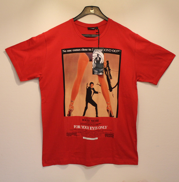  James Bond 007 T-shirt For Your Eyes Only 1981