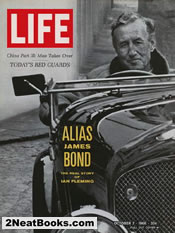 Ian Fleming in Bentley convertible. Alias James Bond - the real story of Ian Fleming