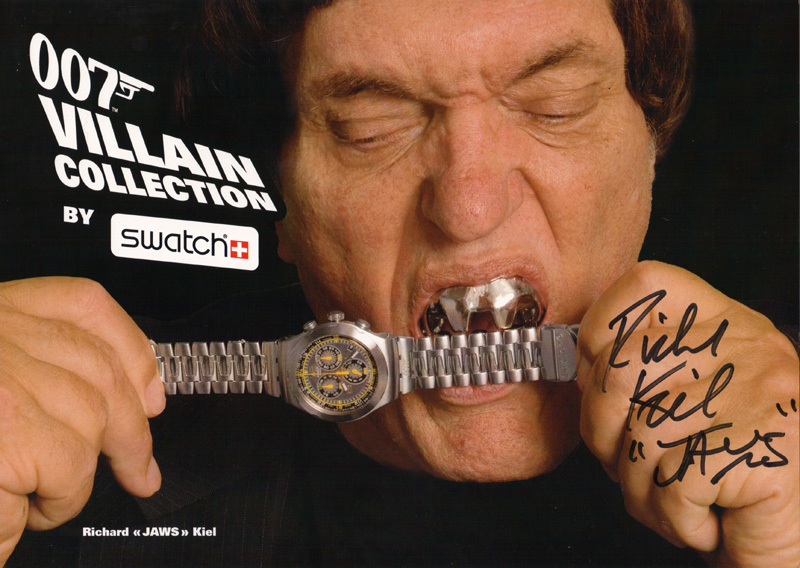 Richard Kiel (Jaws in The Spy who Loved Me), 