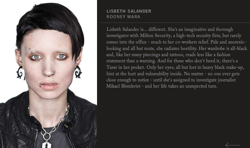  Lisbeth Salander - Rooney Mara