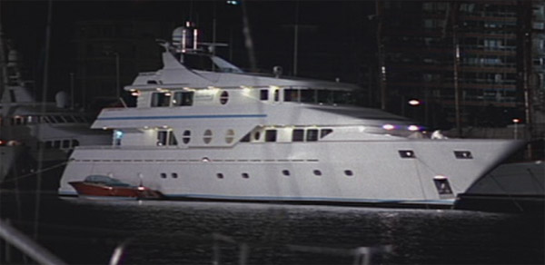 Goldeneye 007 Pierce Brosnan as James Bond  'Manticore' seen in the Monte Carlo sequence was actually called
