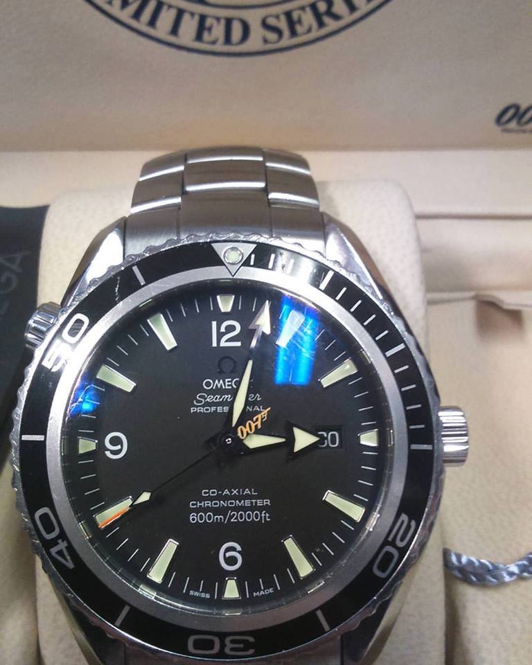 omega seamaster planet ocean 007 limited edition
