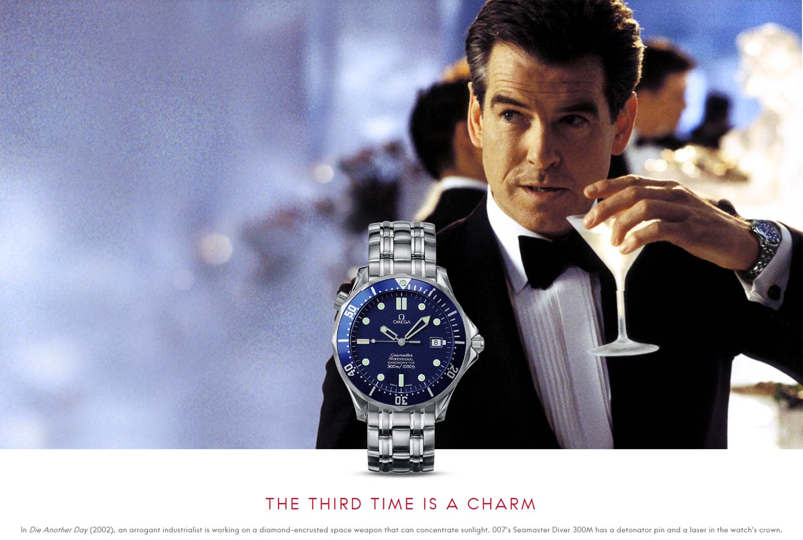 pierce brosnan 007 watch