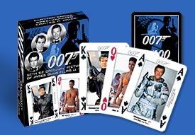 PCO177 007 cards featuring 52 original pictures of James Bond from films 11 - 20
