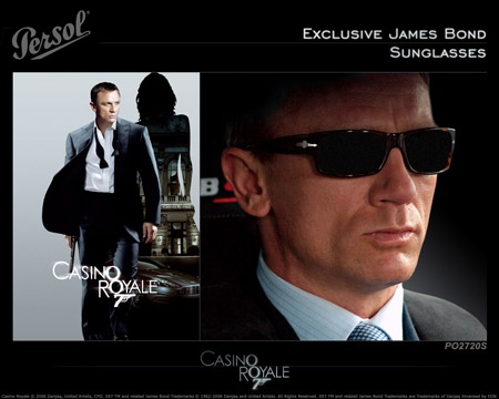 Persol Caino Royale Exclusive James Bond Sunglasses 2720