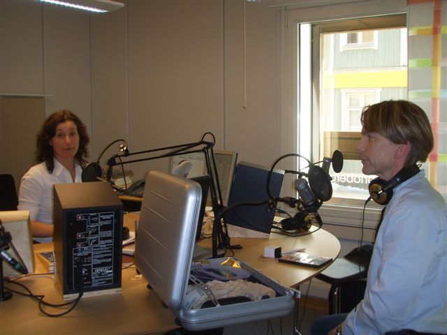 Radio Kronoberg med Marina Axelsson som intervjuar Gunnar Schfer  2006-03-21