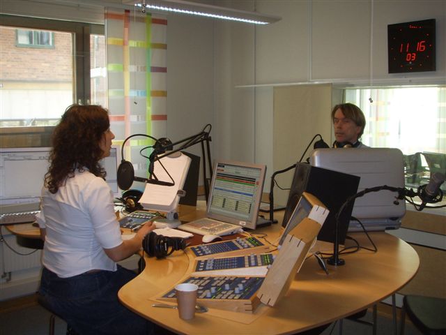 Radio Kronoberg med Marina Axelsson som intervjuar Gunnar Schfer  2006-03-21
