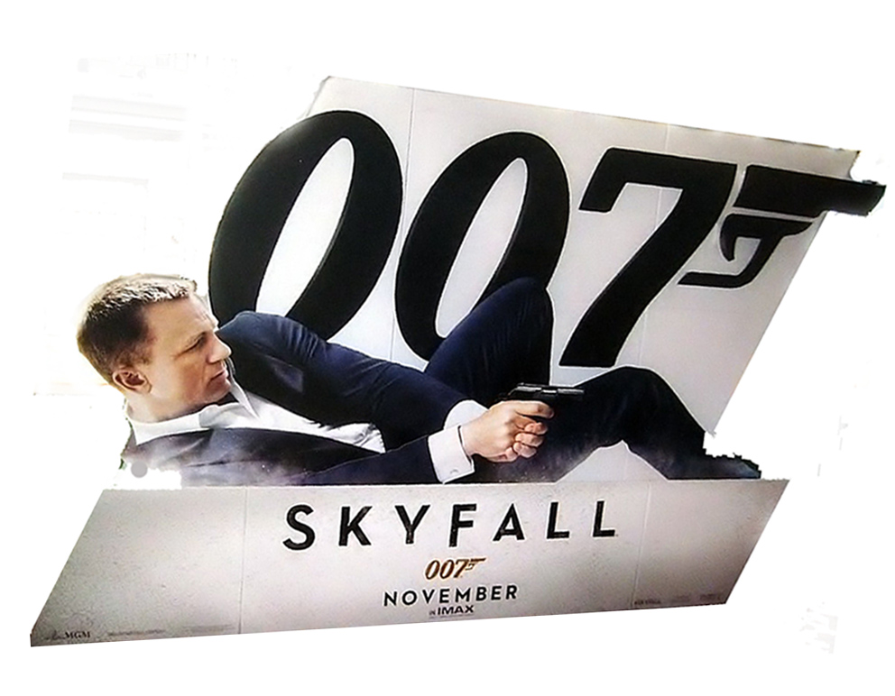 JAMES BOND: SKYFALL Theater Standee