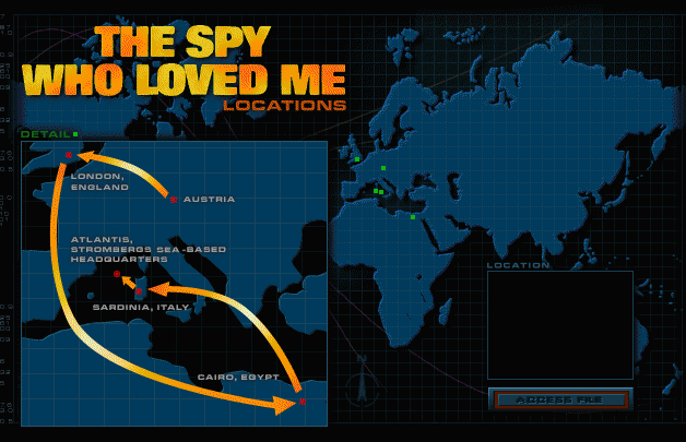 The Spy Who Loved Me  (1977)- Roger Moore LSKADE SPION 