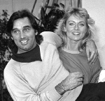 George Best and Miss World 1977 Mary Stavin