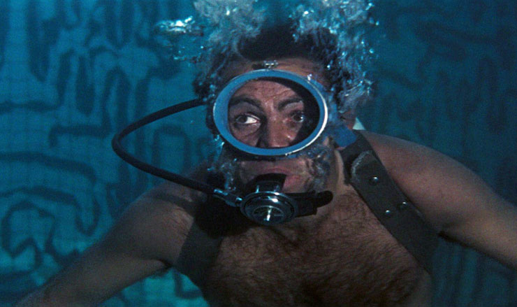 Voit Dolphin regulator from Thunderball 1965 in Bahamas Nassau  Sean Connery 