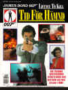 Den tecknade serieversionen av rets Bond-film Tid Fr Hmnd 1989med bilder och fakta 52-sidor.