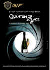  James Bond  THE OFFICIAL CHAMPAGNE BOLLINGER POSTER OF JAMES BONDS QUANTUM OF SOLACE.   LA GRANDE ANNEE 1999