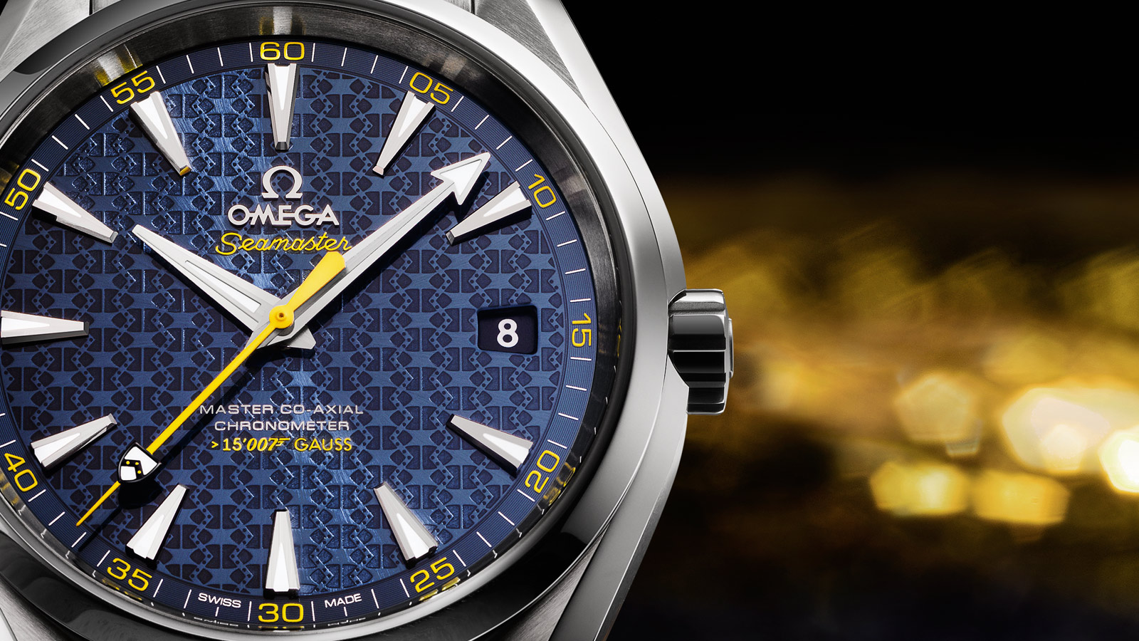 omega seamaster aqua terra james bond limited edition men's watch