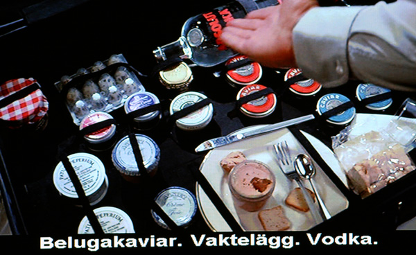 Absolut Vodka 50% frn Sweden in "Never Say Never Again"